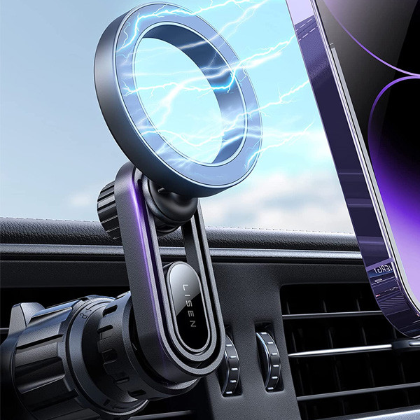 LISEN Fits MagSafe Car Mount for iPhone Holder
